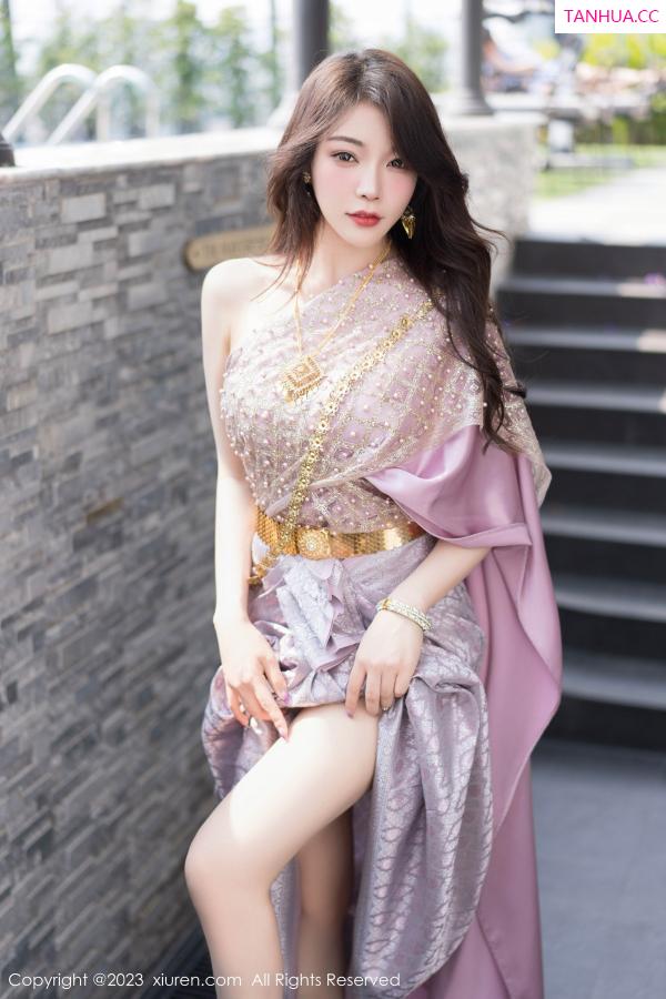 陈芝 芝芝Booty [XiuRen]高清写真图 2023.07.31 No.7164 徐莉芝Booty 长裙美腿第6张图片